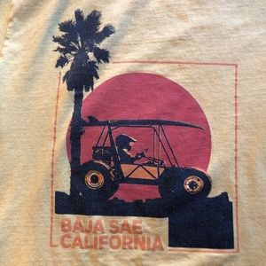 SOLD. Baja SAE retro T.  Super cool California
